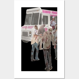 Zombie Ice Cream Posters and Art